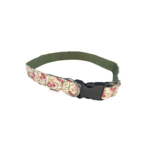 Collar invierno flores negro de NATPAW