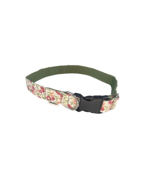 Collar invierno flores negro de NATPAW