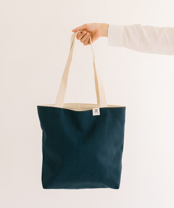 Bolso totebag azul de TOCS