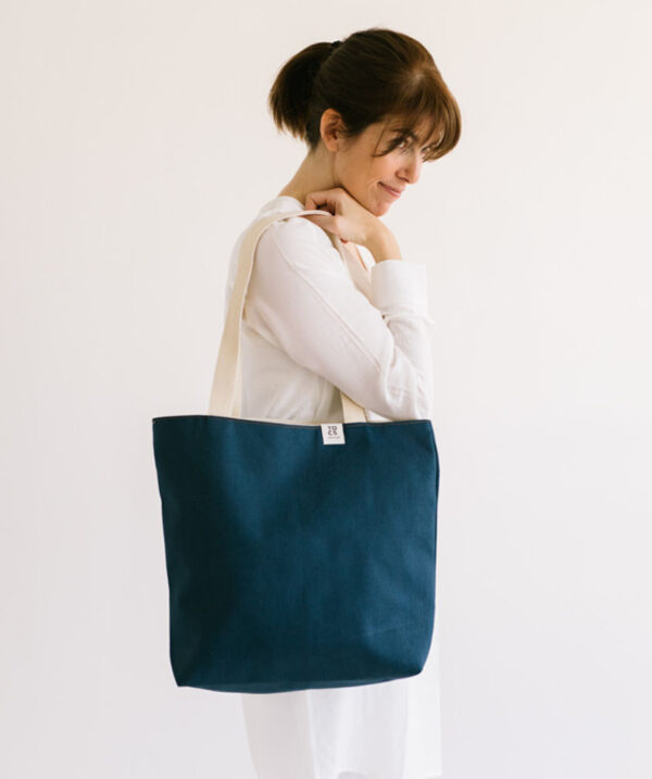 Bolso totebag azul de TOCS