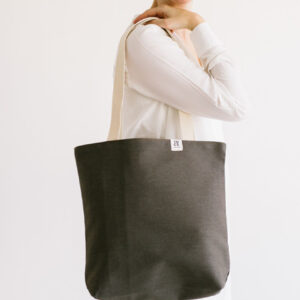 Bolso totebag gris de TOCS