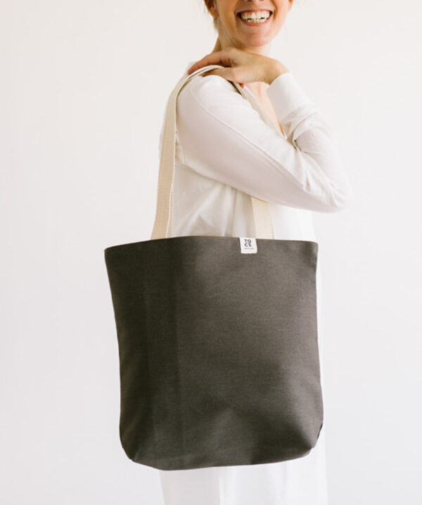 Bolso totebag gris de TOCS