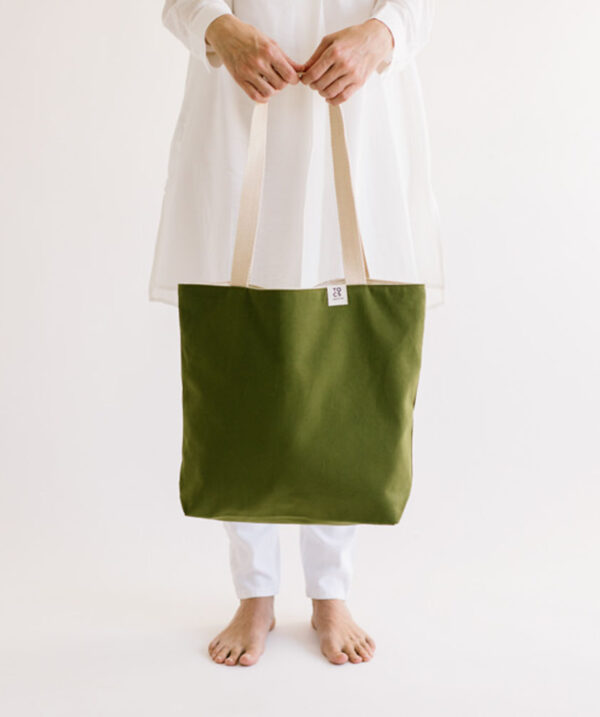 Bolso totebag verde de TOCS