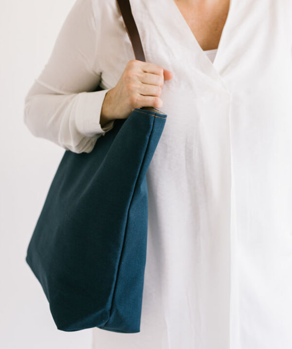 Bolso totebag azul xl e TOCS