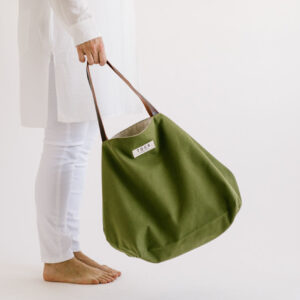 Bolso totebag verde xl de TOCS