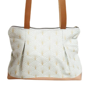 BOLSO BERENICE ARTDÉCO GOLD de LICHIS BLANCOS