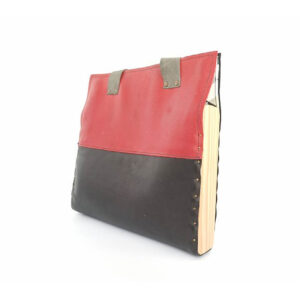 Bolso tote negro y rojo de MEIBOOL