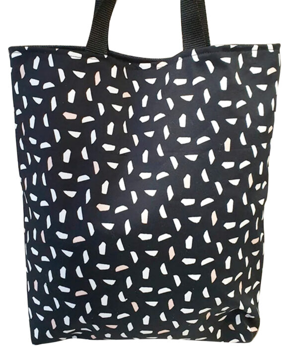 TOTE BAG BLACK de LICHIS BLANCOS