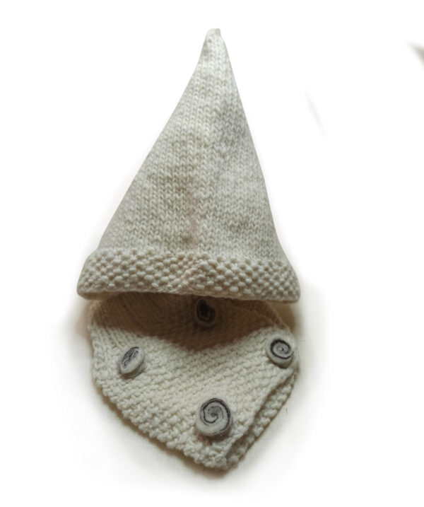 cuello con capucha 1 de NATURAL FELT